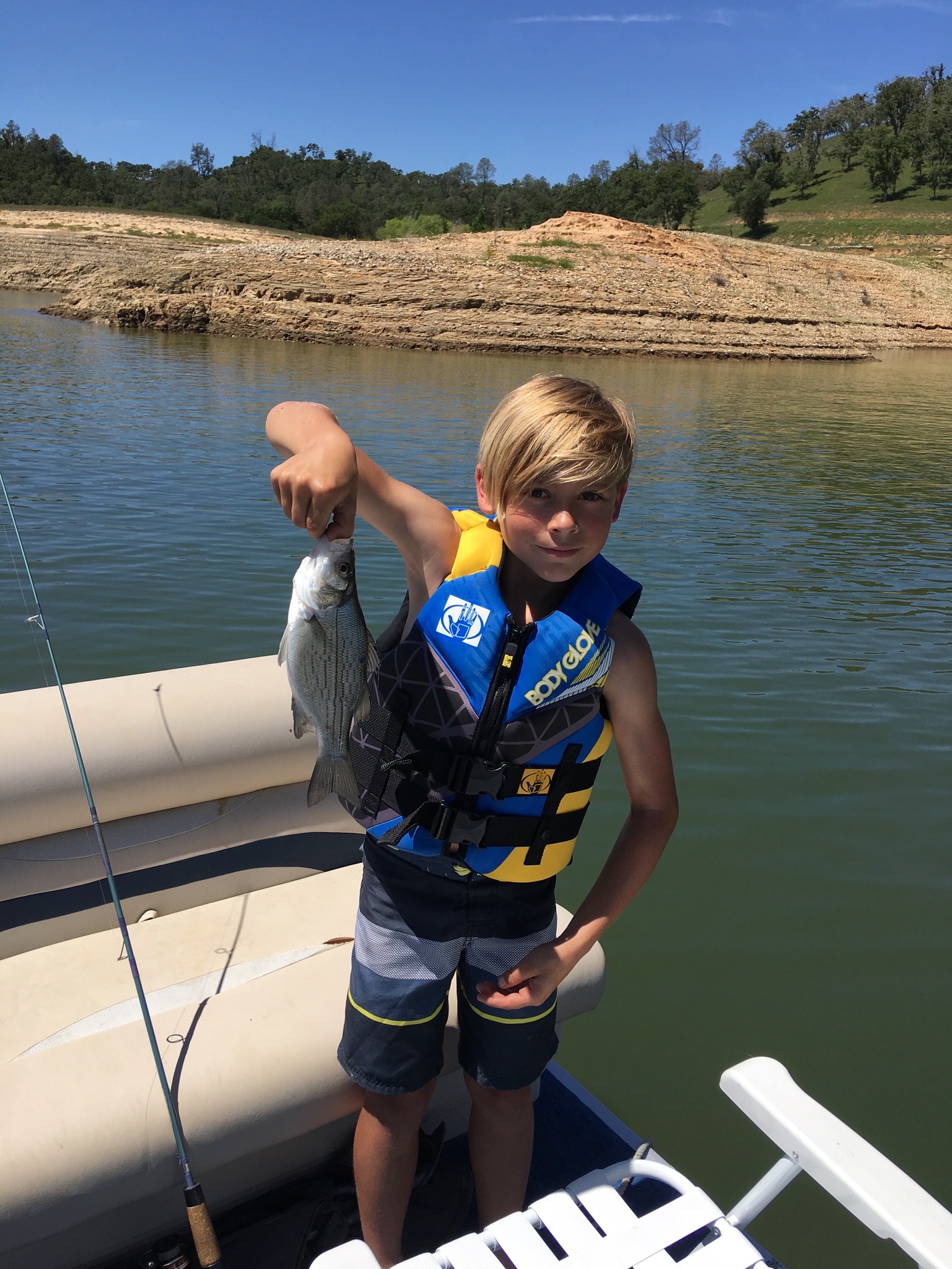 Fishing at Lake Nacimiento